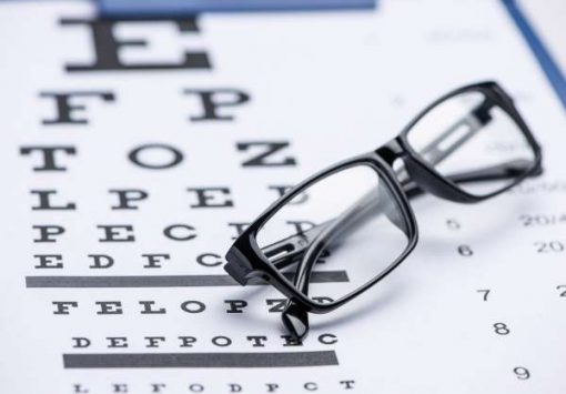 Eye test materials