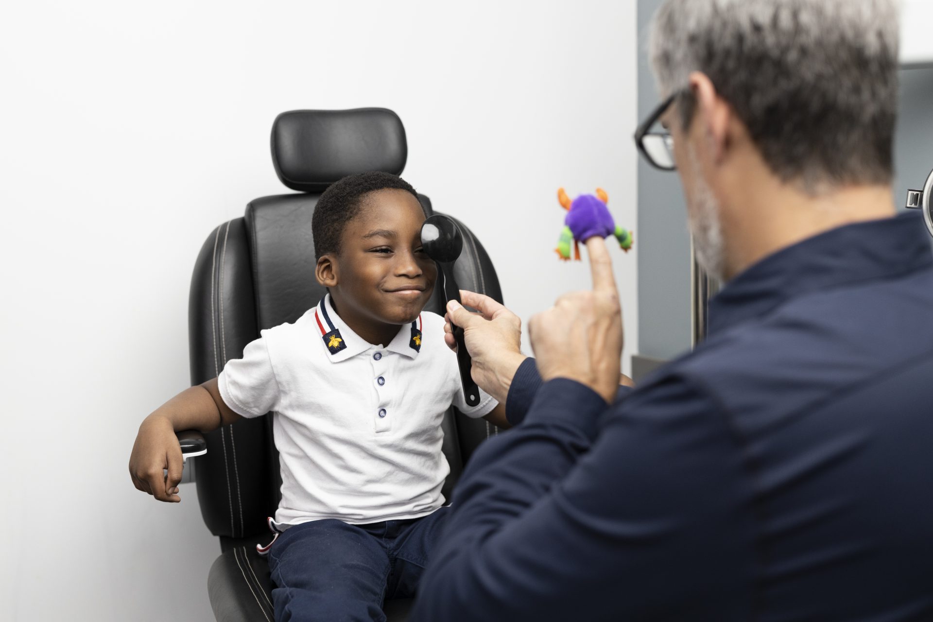 Kids eye exam